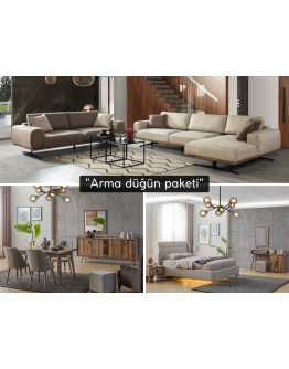 Arma düğün paketi(HEDİYELİ orta sehpa ve kurulum)