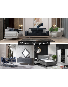 Voysa düğün paketi(HEDİYELİ orta sehpa ve kurulum)