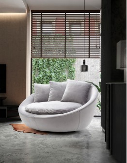 Comfor Gri Tekli Berjer