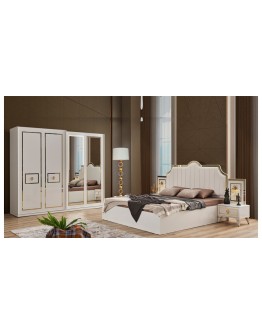 Floransa beyaz yatak odası takımı