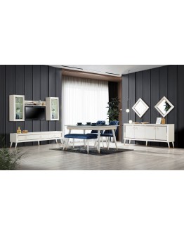 Asil beyaz Yaşam Odası